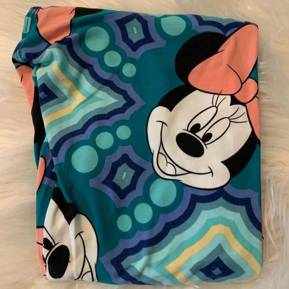 New! Women’s Lularoe Disney Minnie Mouse leggings OS - Picture 1 of 1